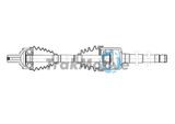TrakMotive Drivaxel 30-3036