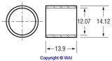 WAI Bussning, startmotoraxel 62-91409