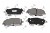 ABAKUS Комплект тормозных колодок, дисковый тормоз 231-01-015