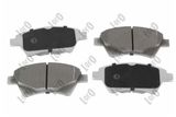 ABAKUS Комплект тормозных колодок, дисковый тормоз 231-01-082