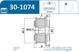 IJS GROUP Frihjulskoppling, generator 30-1074