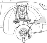 GEDORE Fjäderspännverktyg, bilfjäder KL-0029-200 K