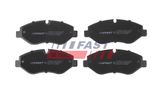 FAST Комплект тормозных колодок, дисковый тормоз FT29019