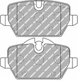 FERODO RACING stabdžių trinkelių rinkinys, diskinis stabdys FCP1806H