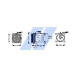 HIGHWAY AUTOMOTIVE Kompressor, klimatanläggning 45130002