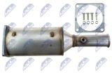 NTY Сажевый / частичный фильтр, система выхлопа ОГ DPF-PE-008