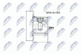 NTY Ledsats, drivaxel NPW-AU-001