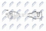 NTY Vetoakseli NPW-AU-008