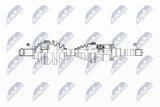 NTY Drivaxel NPW-BM-018