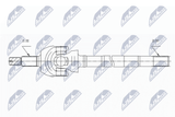 NTY Drivaxel NPW-CH-124
