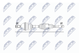 NTY Приводной вал NPW-CT-019