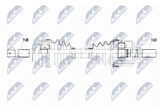NTY Drivaxel NPW-CT-093