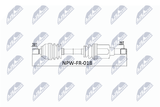 NTY Drivaxel NPW-FR-018