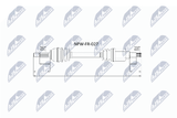 NTY Приводной вал NPW-FR-027
