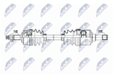 NTY Приводной вал NPW-FT-105
