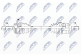 NTY Drivaxel NPW-KA-374