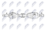 NTY Drivaxel NPW-NS-201