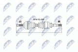 NTY Drivaxel NPW-RE-008