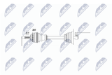 NTY Drivaxel NPW-RE-013