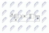 NTY Vetoakseli NPW-RE-017