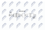 NTY Drivaxel NPW-RE-040