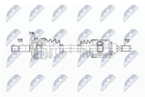 NTY Drivaxel NPW-RE-201