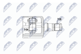NTY Ledsats, drivaxel NPW-VV-087