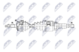 NTY Drivaxel NPW-VV-150