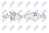 NTY Drivaxel NPW-VV-151