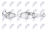 NTY Drivaxel NPW-VV-152