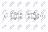 NTY Drivaxel NPW-VV-173
