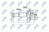 NTY Ledsats, drivaxel NPZ-NS-067