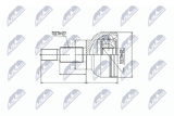 NTY Ledsats, drivaxel NPZ-RE-018