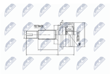 NTY Ledsats, drivaxel NPZ-TY-090