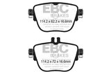 EBC Brakes Комплект тормозных колодок, дисковый тормоз DP22337