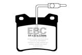 EBC Brakes Комплект тормозных колодок, дисковый тормоз DP2816