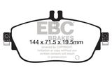 EBC Brakes Комплект тормозных колодок, дисковый тормоз DP32165C