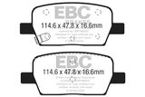 EBC Brakes Bremžu uzliku kompl., Disku bremzes DP43064R