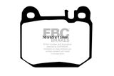 EBC Brakes Комплект тормозных колодок, дисковый тормоз DP61395