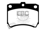 EBC Brakes Комплект тормозных колодок, дисковый тормоз DP737