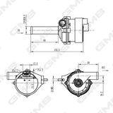 GMB Lisaveepump (jahutusvee ringlussüsteem) GEW-BE002
