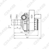 GMB Lisaveepump (jahutusvee ringlussüsteem) GEW-BE006