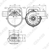 GMB Lisaveepump (jahutusvee ringlussüsteem) GEW-BE006