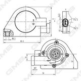 GMB Lisaveepump (jahutusvee ringlussüsteem) GEW-VW006
