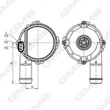 GMB Lisaveepump (jahutusvee ringlussüsteem) GEW-VW019