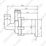 GMB Lisaveepump (jahutusvee ringlussüsteem) GEW-VW031