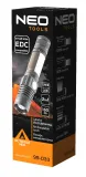 NEO TOOLS Ladattava 2-in-1 LED-Taskulamppu, 800 lm 99-033