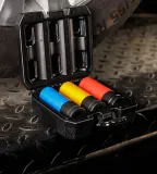 NEO TOOLS Alumiinivanteen Suojahylsysarja 1/2", 3 Osaa (17, 19, 21 mm) 12-350