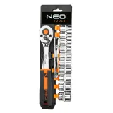 NEO TOOLS Hylsyavainsarja 3/8", 12 Osaa 10-020