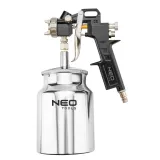 NEO TOOLS Värvipüstol Alumise Paagiga 1 L, Düüs 1.4 mm 14-704
